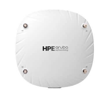 HPE Aruba Networking AP-514 (RW) Dual Radio 4x4/2x2 802.11ax External Antennas Unified Campus AP 5375 Mbit/s Wit Power over Ethernet (PoE) 