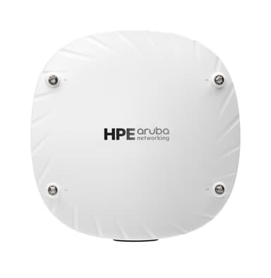 HPE Aruba Networking AP-534 (RW) Dual Radio 4x4 802.11ax External Antennas Unified Campus AP 3550 Mbit/s Vit Strömförsörjning via Ethernet (PoE) stöd 