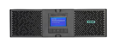 HPE G2 R6000/60309 3-wire 32A/230V Outlets (4) C13 (4) C19 (1) IEC 32A/3U Rackmount INTL UPS strömskydd (UPS) Dubbelkonvertering (Online) 6 kVA 5400 W 8 AC-utgångar 