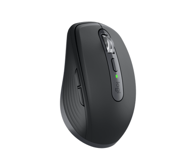 Logitech MX Anywhere 3S RF trådløs + Bluetooth Mus Grafit