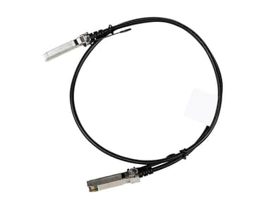 HPE Aruba Networking 25G SFP28 to SFP28 5m Direct Attach Copper Cable InfiniBand og fiberoptisk kabel Sort 5m SFP28 SFP28