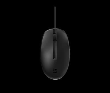 HP 125 kablet mus USB-A Mus Svart