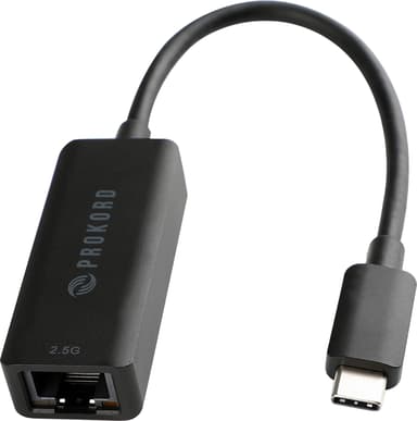 Prokord USB-C To Gigabit Ethernet Adapter 2500 Mbit/s (med PXE) 