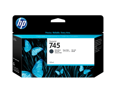 HP Bläck Matt Svart No.745 130ml - Z2600/Z5600 