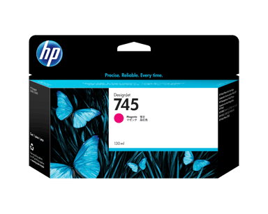 HP Blekk Magenta No.745 130ml - Z2600/Z5600 