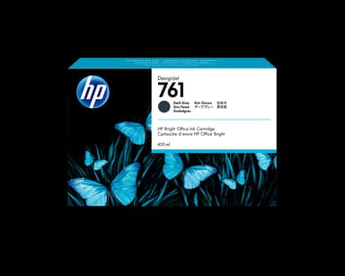 HP Inkt Mörk Grå No.761 - T7100 
