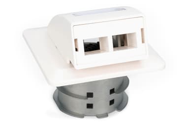 Digitus DN-93201 contactdoos LC Wit 