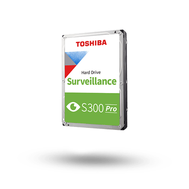 Toshiba S300 Surveillance PRO 4TB 3.5" 7200r/min SATA 6.0 Gbit/s Harddisk