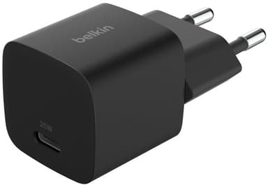 Belkin 25W USB PD Compact Wall Charger Sort