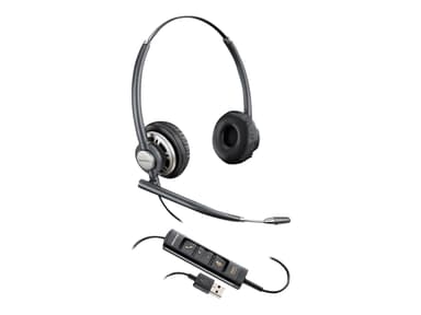 Poly EncorePro HW725 Sølv Sort