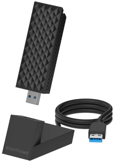 Netgear Nighthawk A9000 WiFi 7 tri-band USB 3.0-adapter