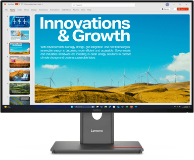 Lenovo ThinkVision P24QD-40 23.8" 2560 × 1440pixels IPS 16:9 120Hz