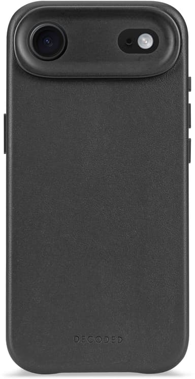 Decoded Leather Backcover iPhone Air Musta