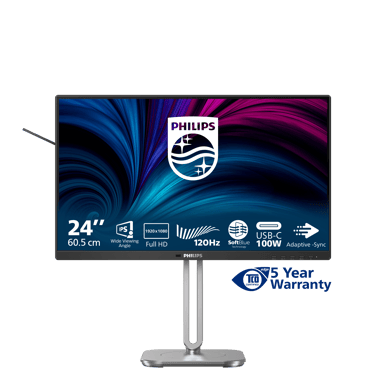 Philips 24B2U4301 23.8, 23.8 inch/60.47 cm" 1920 × 1080pixels IPS 16:9 120Hz