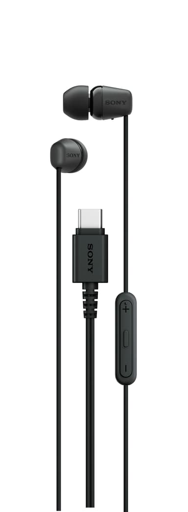 Sony IER‑EX15C Stereo USB-C Musta
