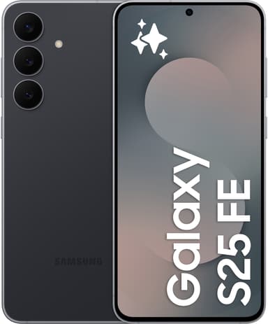 Samsung Galaxy S25 FE 128GB Musta