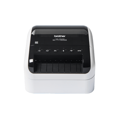 Brother QL-1110NWBC – USB, Wi‑Fi, Bluetooth og MFi 