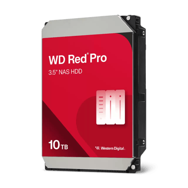 WD Red Pro 10TB 3.5" 7200r/min SATA 6.0 Gbit/s Harddisk