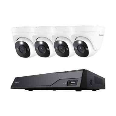 Reolink NVS8-8MD4 Säkerhetssystem – 8-kanals NVR + 4 × P334-kameror 