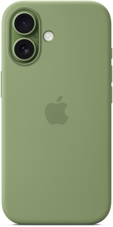 Apple Silicone Case With MagSafe iPhone 17 Grønn