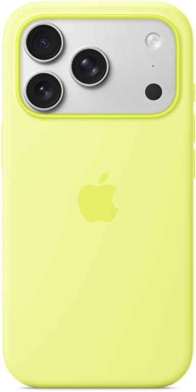 Apple Silicone Case With MagSafe iPhone 17 Pro Keltainen