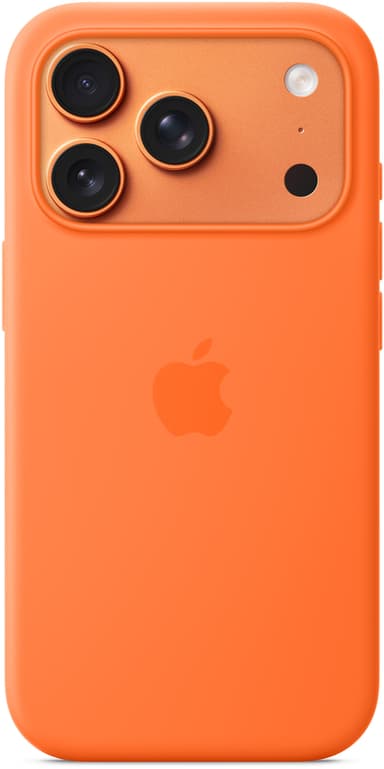 Apple Silicone Case With MagSafe iPhone 17 Pro Oransje