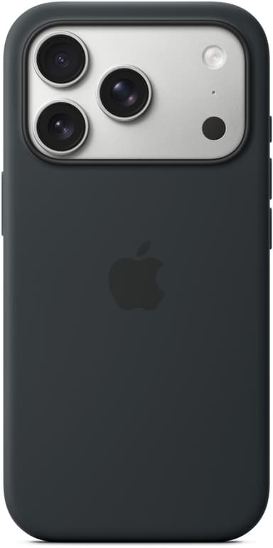 Apple Silicone Case With MagSafe iPhone 17 Pro Sort