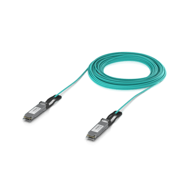 Ubiquiti UACC-AOC-QSFP28-30M InfiniBand och fiberoptisk kabel Aqua 30m QSFP28 QSFP28 OM3