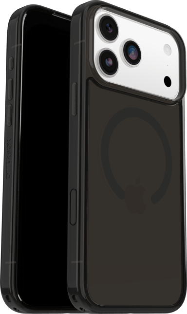 Otterbox Symmetry Clear MagSafe iPhone 17 Pro Max, iPhone 18 Pro Max Läpinäkyvä, Musta