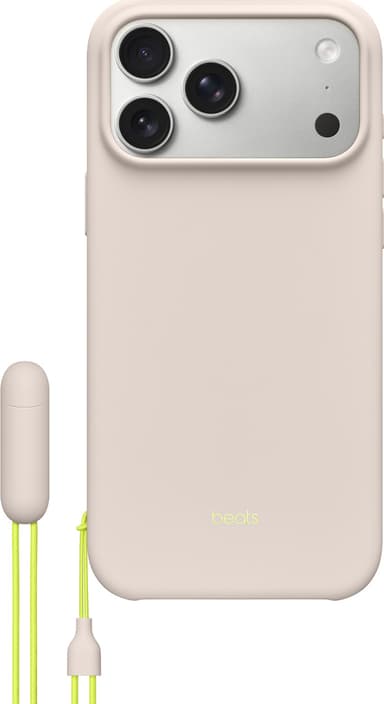 Apple Beats Kickstand Case with MagSafe and Camera Control iPhone 17 Pro Max Limefarget, Steinfarge