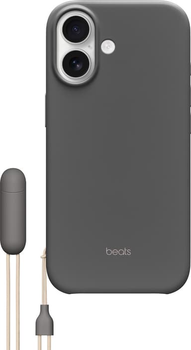 Apple Beats Kickstand Case with MagSafe and Camera Control iPhone 17 Grå, Granitt