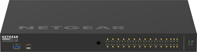 Netgear M4250-26G4XF-PoE+ Administreret L2/L3 Gigabit Ethernet (10/100/1000) Strøm over Ethernet (PoE) 1U Sort 