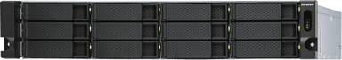 QNAP TL-R1200S-RP harddiskkabinett HDD/SSD-kabinett Sort, Grå 2.5/3.5" 
