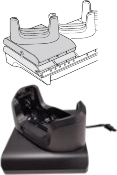 Zebra Set met beker voor dockingstation (alleen opladen) - TC73/TC78 