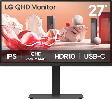 LG 27BA75QB-B 27" 2560 × 1440pixels IPS 16:9 100Hz