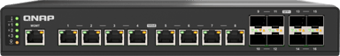 QNAP QSW-IM3216-8S8T netværksswitch Administreret L2 10G Ethernet (100/1000/10000) Sort
