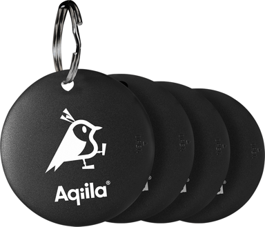 AQIILA TagBird Item Finder 4-Pack 