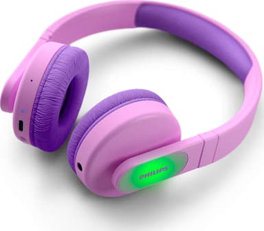 Philips K4206 Kids Wireless Stereo USB-C Lyserød
