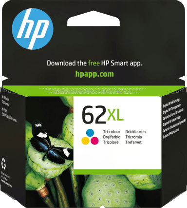 HP Ink Color NO.62XL