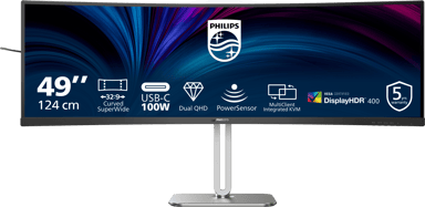 Philips 49B2U5900C Curved 48.8" 5120 × 1440pixels VA 32:9 75Hz