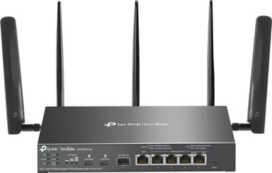 TP-Link Omada ER706WP-4G langaton reititin Gigabitti Ethernet Kaksitaajuus (2,4 GHz/5 GHz) Musta 