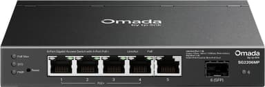 TP-Link Omada SG2206MP netværksswitch L2 Gigabit Ethernet (10/100/1000) Strøm over Ethernet (PoE) 
