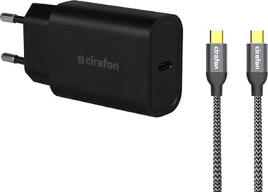 Cirafon IPHONE CHARGER KIT#2025 Sort