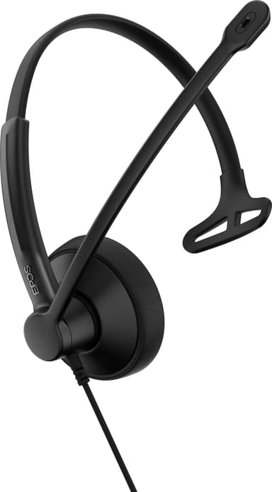 EPOS IMPACT 100 Mono USB-A, USB-C Microsoft Teams Svart