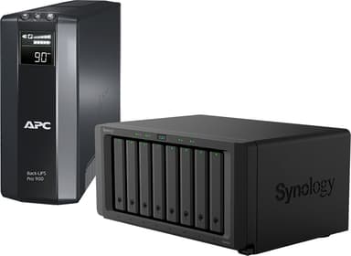 Synology NAS x UPS Bundel Advanced (DS1825+ & BR900G-GR) 