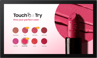 Samsung QB13C-T Small Touch Signage 16/7 13" ADS 500cd/m² 1920 × 1080pixels