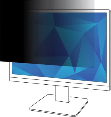 3M Sekretessfilter till widescreen-skärm 24 tum 16:9