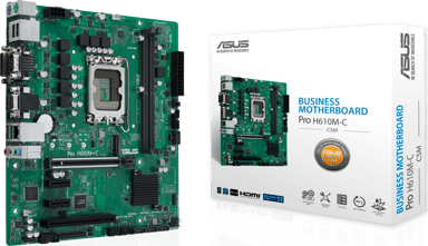 ASUS Pro H610M-C-CSM Intel H610 LGA 1700 mikro ATX LGA 1700 Micro-ATX