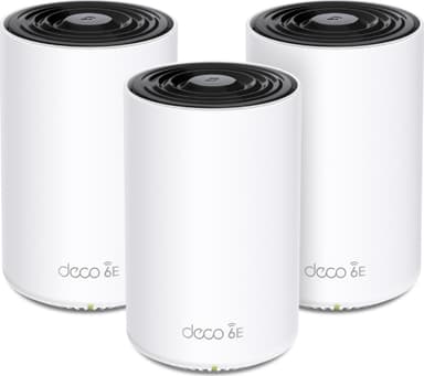 Tp-link Deco XE75 WiFi 6E AXE5400 Mesh Router 3-pakkaus