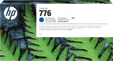 HP Ink Chromatic Blue 776 1L - DesignJet Z9+ Pro 